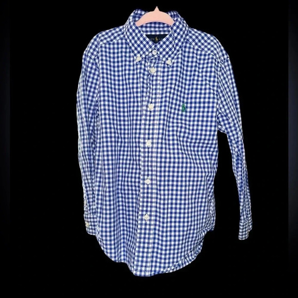 Ralph Lauren Gingham Button Down - Picture 1 of 5